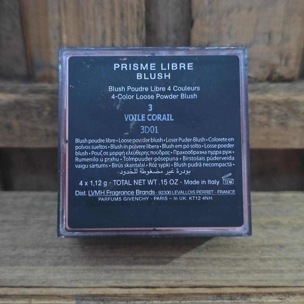 Givenchy Prisme Libre Blush-3 Voile Corail-coral & orange tones